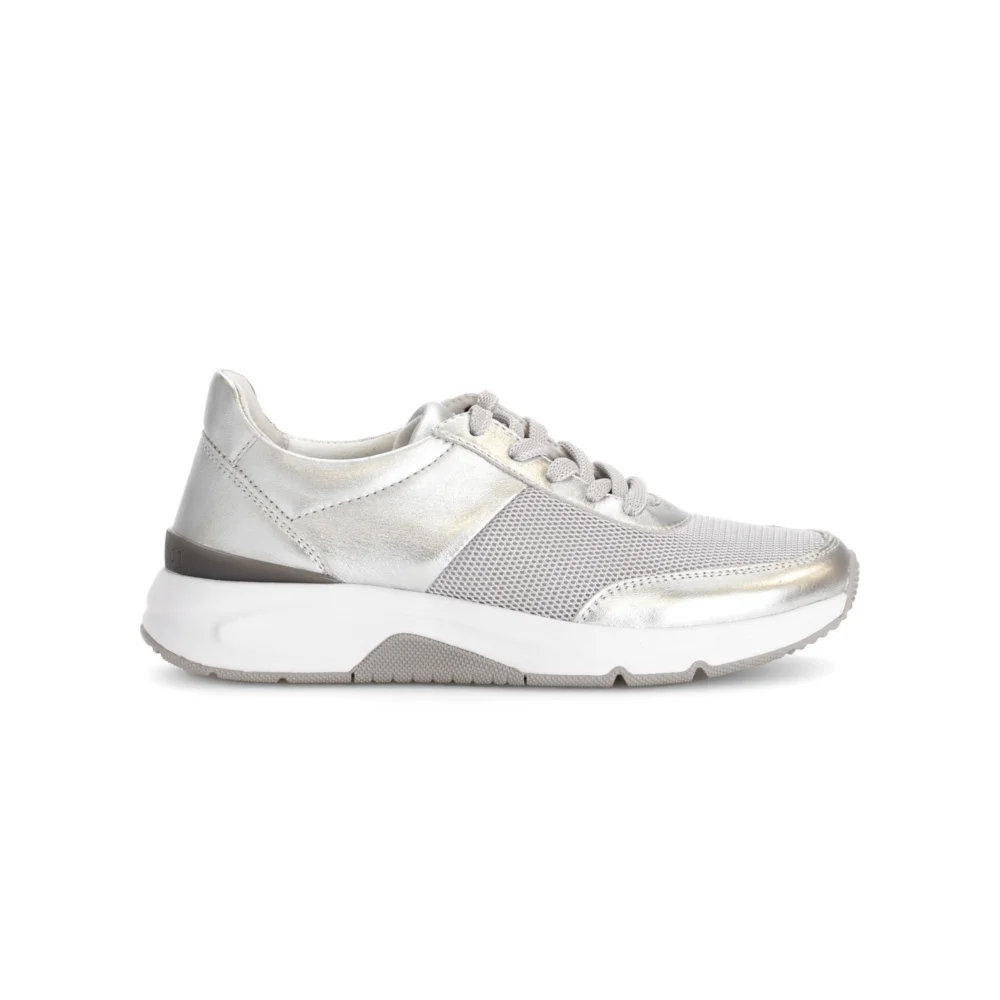 Φωτογραφία προϊόντος: Gabor Sneakers Γυναικείο δέρμα/ύφασμα Ασημί GAB/86897 10-SILVER
