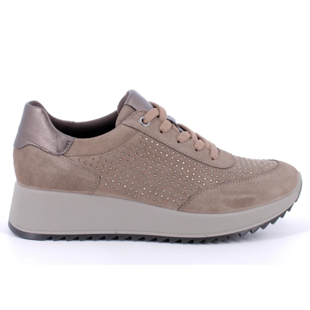 Φωτογραφία προϊόντος: Imac Sneakers Γυναικείο δέρμα Nubuck Καφέ IMA/858220 FANGO