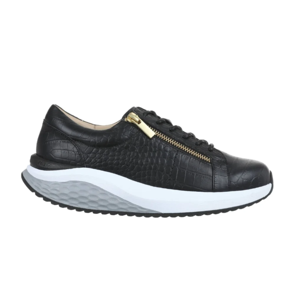 Φωτογραφία προϊόντος: MBT Sneakers Γυναικείο δέρμα Μαύρο MBT/FERRO BLACK/GREY