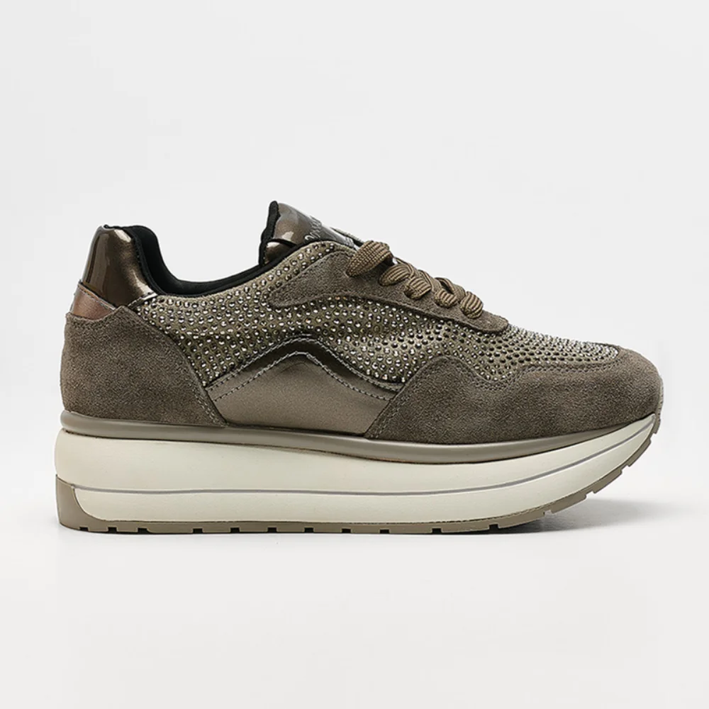 Φωτογραφία προϊόντος: Donna Serena Sneakers Γυναικείο δέρμα suede Γκρί DSE/5531 PIOMBO