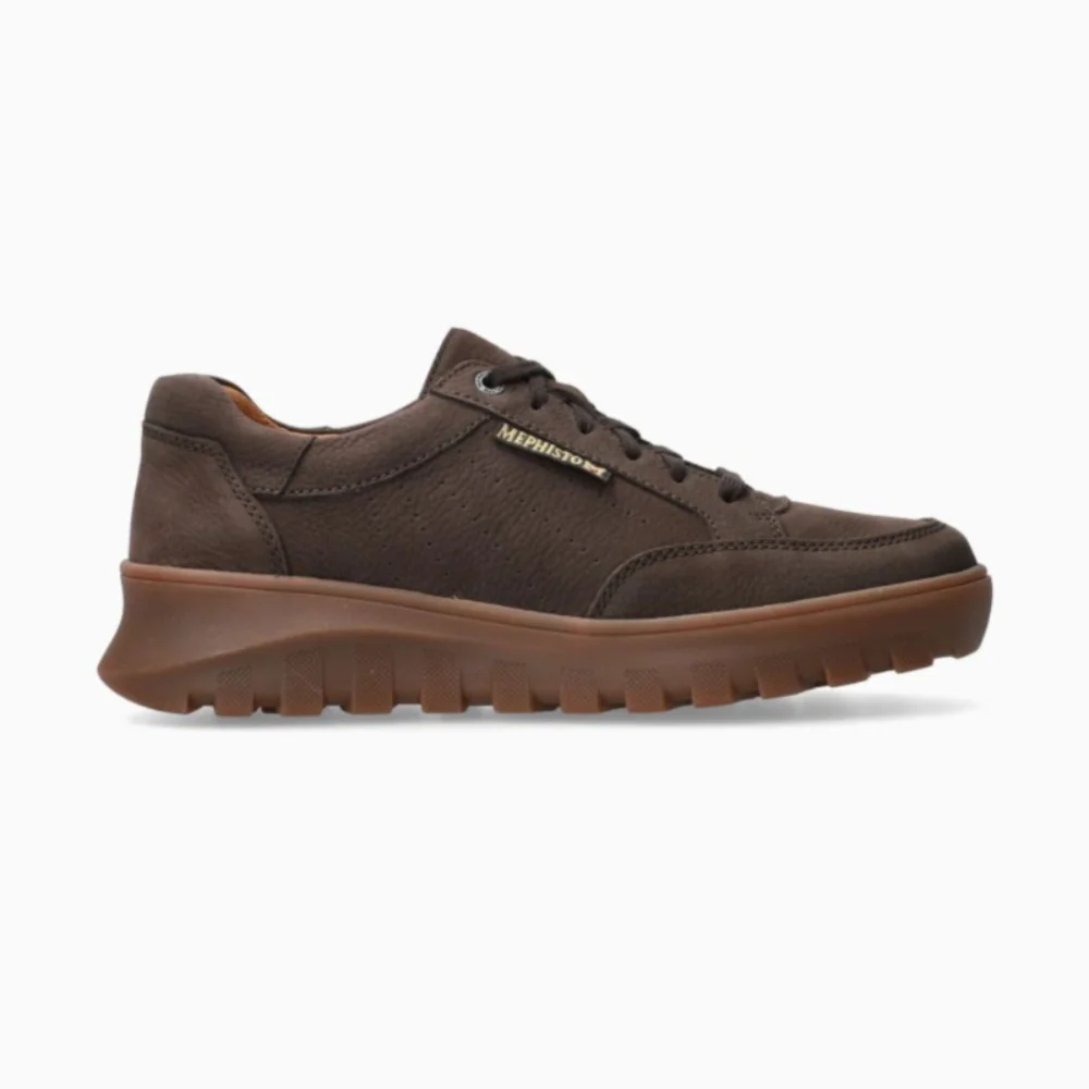 Φωτογραφία προϊόντος: Mephisto Sneakers Ανδρικό δέρμα/δέρμα Nubuck Καφέ MEP/FLYNN D/BROWN
