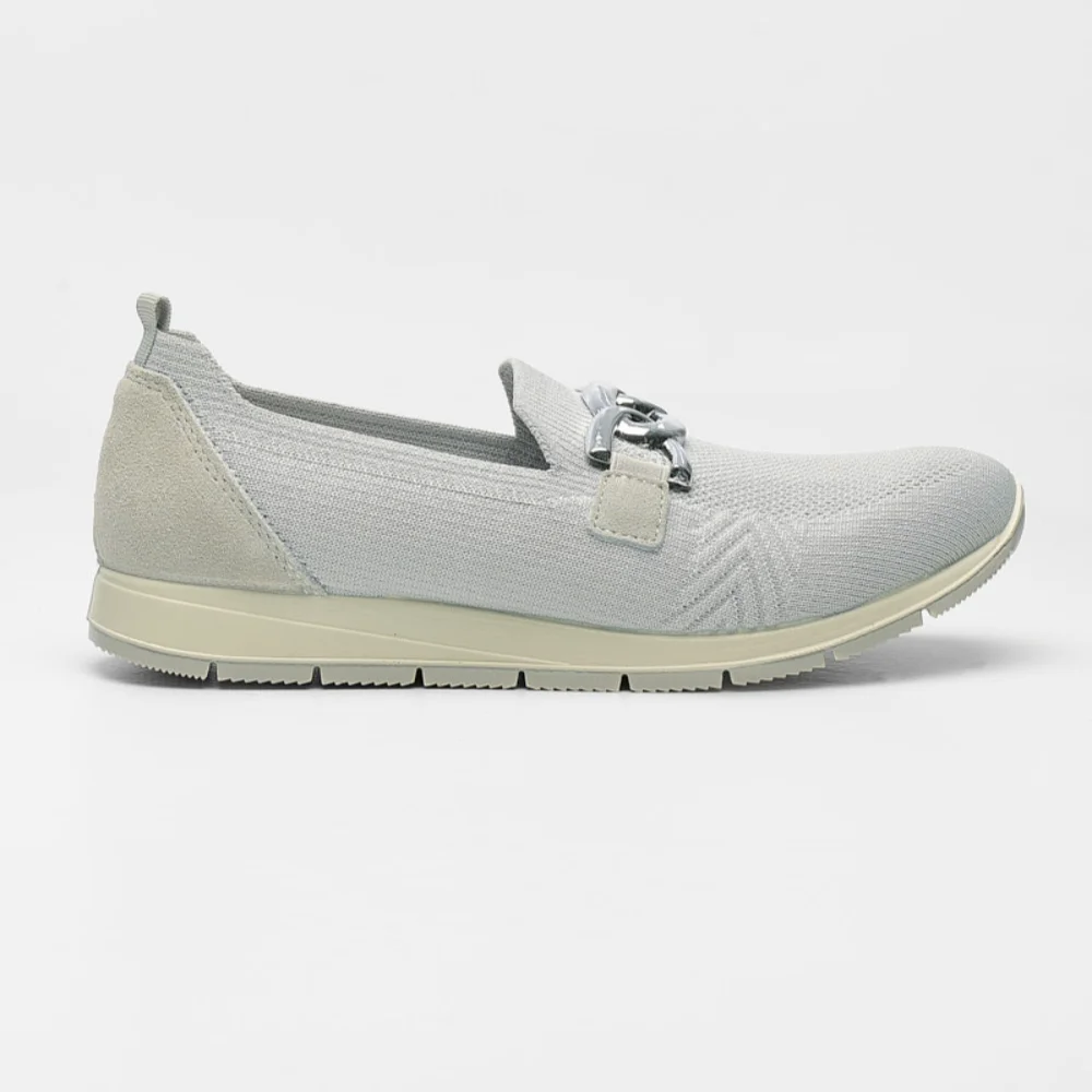 Φωτογραφία προϊόντος: Imac Sneakers Γυναικείο ύφασμα/δέρμα Γκρί IMA/755980 GREY