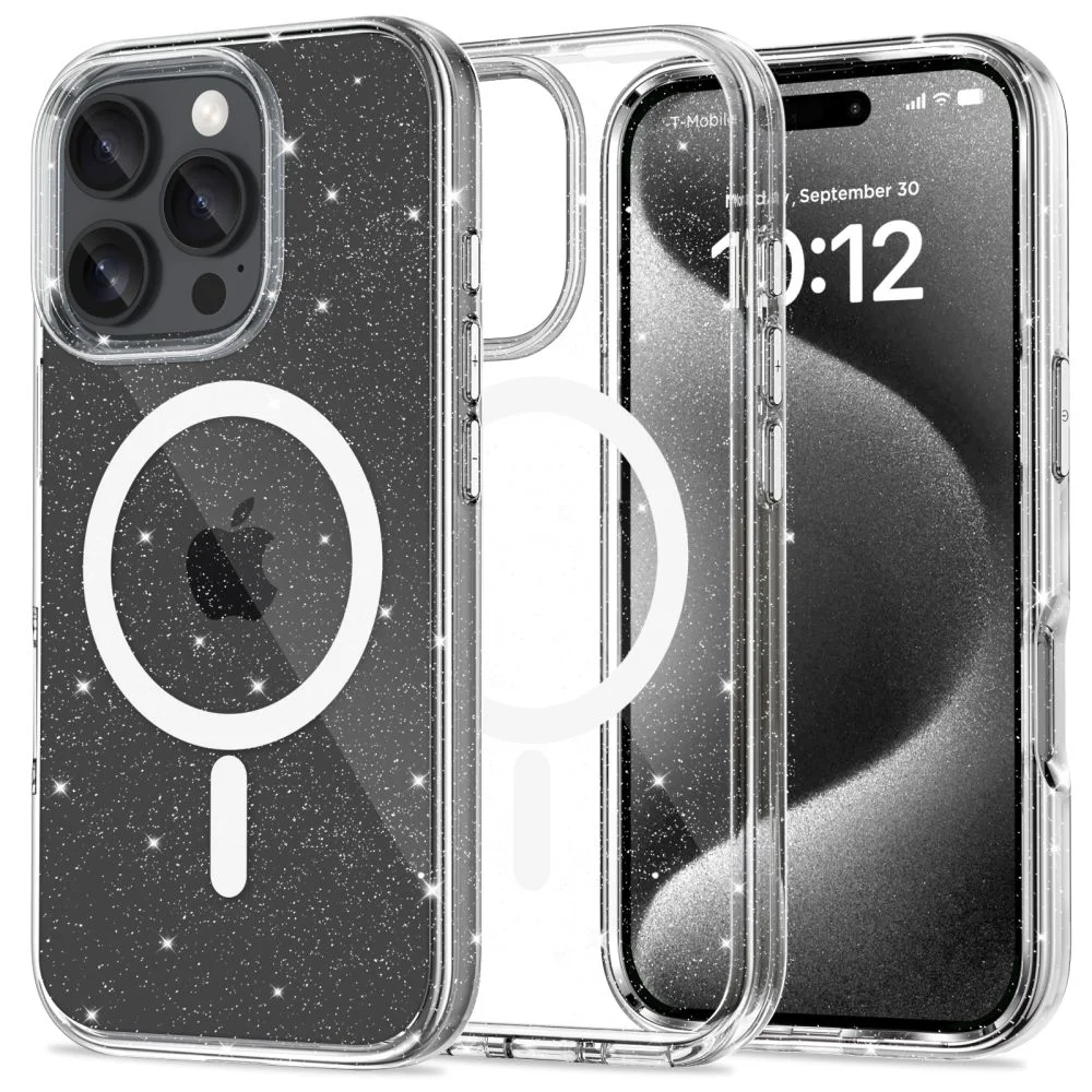 Φωτογραφία προϊόντος: Tech-Protect Θήκη FlexAir Hybrid MagSafe iPhone 16 Pro Max Glitter