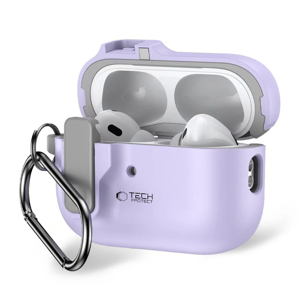 Φωτογραφία προϊόντος: Tech-Protect Θήκη Slim Hook Apple AirPods Pro 1 / 2 Lavender