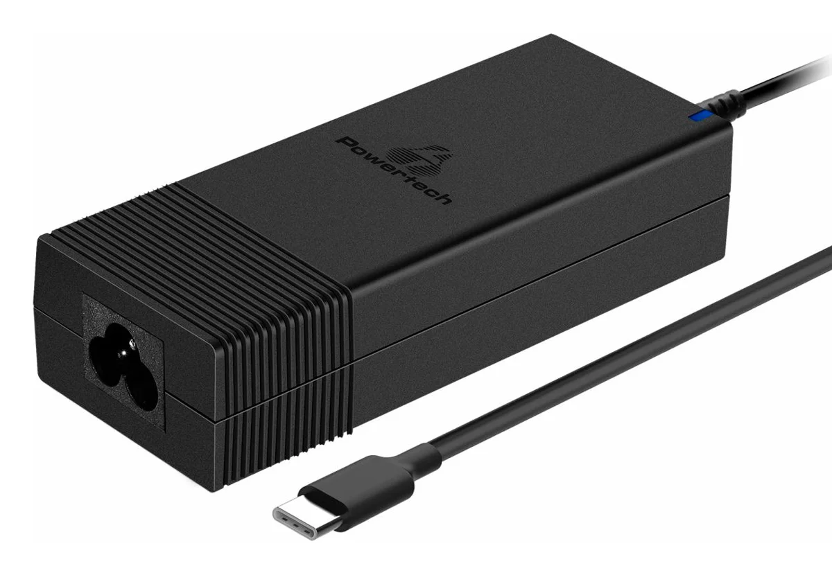 Φωτογραφία προϊόντος: POWERTECH φορτιστής laptop PT-1604, USB-C PD, 90W, μαύρος