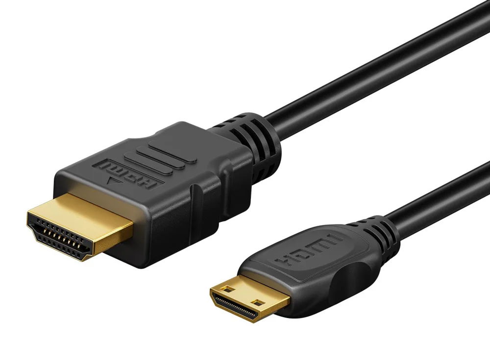 Φωτογραφία προϊόντος: GOOBAY καλώδιο mini HDMI σε HDMI 74081 με Ethernet, 4K/60Hz, 18 Gbps, 1m, μαύρο