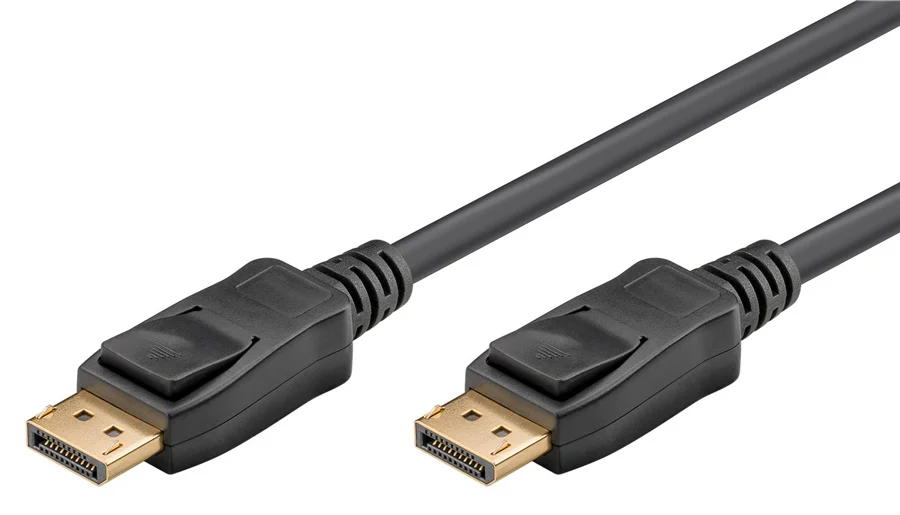 Φωτογραφία προϊόντος: GOOBAY καλώδιο DisplayPort 61712, 4K/60Hz, 21.6 Gbps, 2m, μαύρο