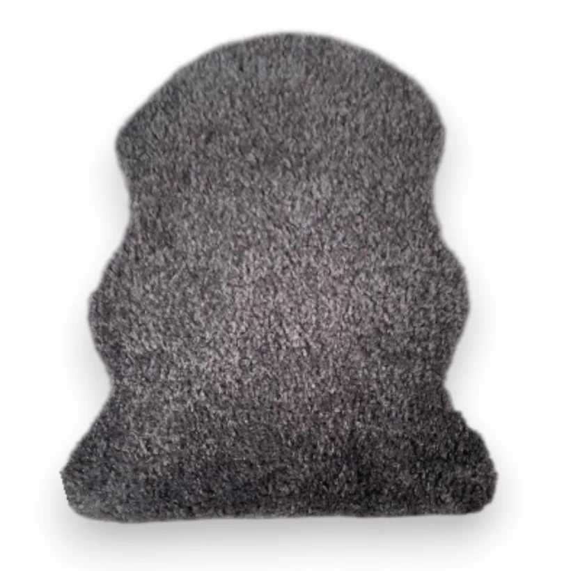Φωτογραφία προϊόντος: ACCORDO ΓΟΥΝΙΝΟ ΧΑΛΑΚΙ DECO CORDERITO DARK GREY 110Χ70 100%ΠΟΛΥΕΣΤΕΡ