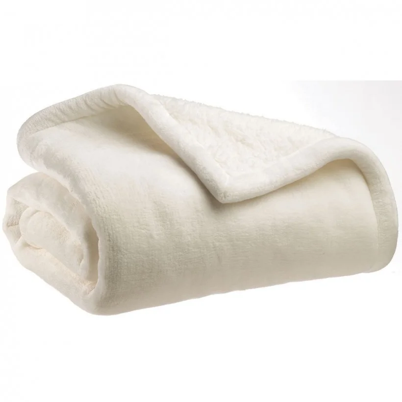 Φωτογραφία προϊόντος: ΚΟΥΒΕΡΤΑ VIVARAISE MICHKA NEIGE 220×240 100% MICROFIBRE