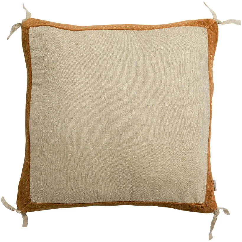 Φωτογραφία προϊόντος: ΜΑΞΙΛΑΡΙ VIVARAISE ELISE CHAMBRAY ROUILLE 45X45 100% ΒΑΜΒΑΚΙ