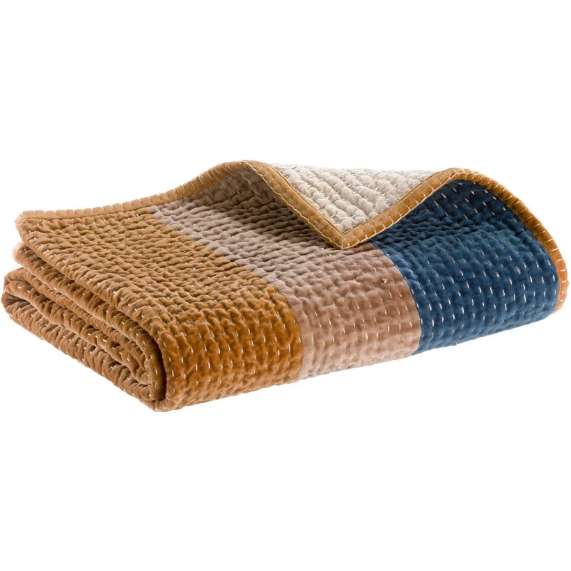 Φωτογραφία προϊόντος: ΑΝΩΣΤΡΩΜΑ ΚΑΝΑΠΕ VIVARAISE ELISE PATCH COBALT 80x180 100% ΒΑΜΒΑΚΕΡΟ ΒΕΛΟΥΔΟ