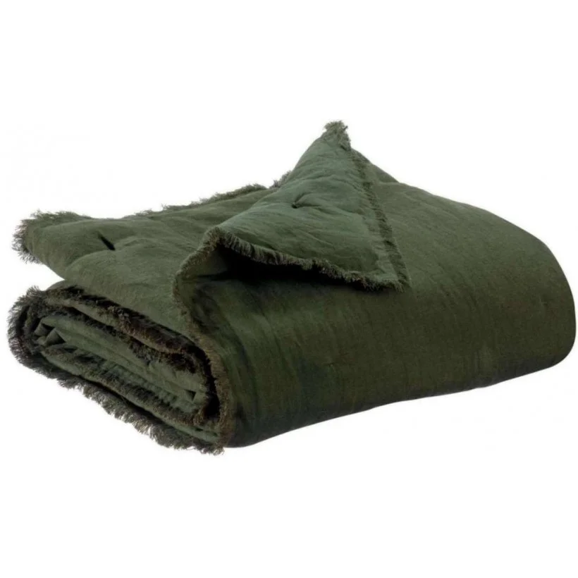 Φωτογραφία προϊόντος: ΡΙΧΤΑΡΙ VIVARAISE LALY OLIVE 135x200 50% ΛΙΝΟ 50% ΒΑΜΒΑΚΙ