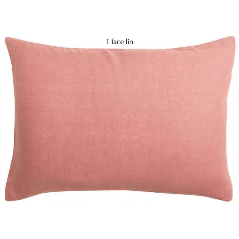 Φωτογραφία προϊόντος: ΜΑΞΙΛΑΡΟΘΗΚΗ VIVARAISE LINCO BLUSH 50x75 1 ΟΨΗ ΑΠΟ 100% ΛΙΝΟ 2 ΟΨΗ ΑΠΟ 100% ΒΑΜΒΑΚΙ