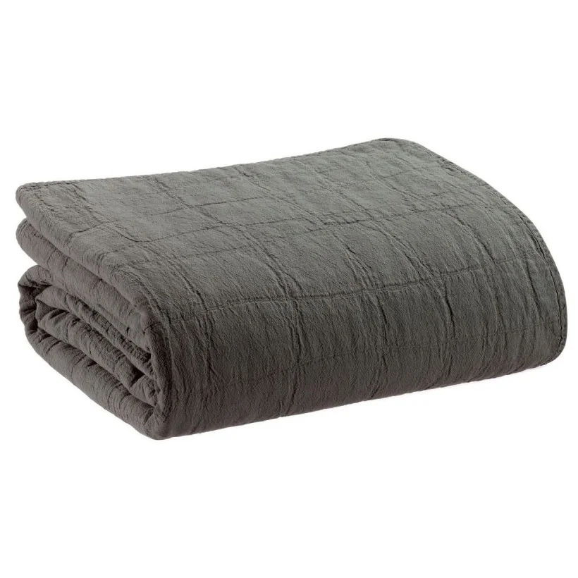 Φωτογραφία προϊόντος: ΚΟΥΒΕΡΛΙ VIVARAISE TITOU CARBONE 180×260 100% ΒΑΜΒΑΚΙ