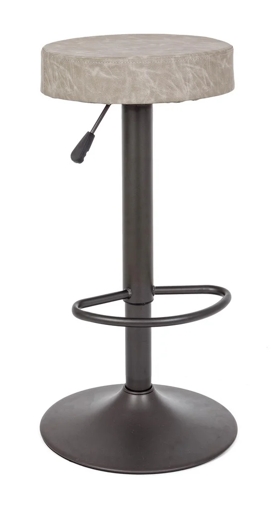 Φωτογραφία προϊόντος: Σκαμπό Bar "Piper " Light Grey 35x35x64/85cm (Bizzotto) (BZ-0733338)