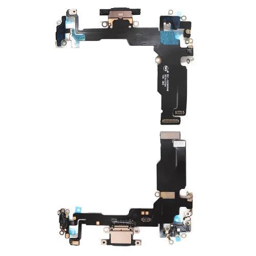Φωτογραφία προϊόντος: Καλώδιο Πλακέ Apple iPhone 15 με Επαφή Φόρτισης & Μικρόφωνο Μαύρο (OEM) N66143