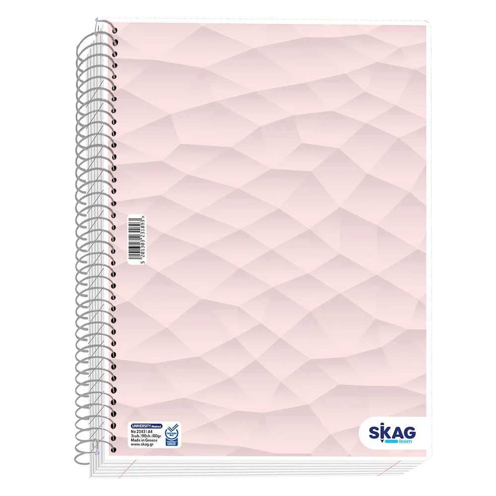Φωτογραφία προϊόντος: Skag 231916-UNIVERSITY LAMINATED A4 5Θ Ν2345 (ΤΥΧΑΙΑ ΕΠΙΛΟΓΗ ΧΡΩΜΑΤΟΣ)