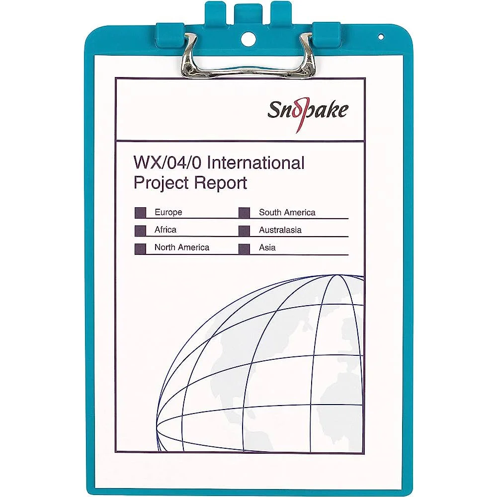 Φωτογραφία προϊόντος: 299374 SNOPAKE CLIPBOARD 2.3mm ΜΕ ΘΗΚΗ ΣΤΥΛΟ ΤΙΡΚΟΥΑΖ