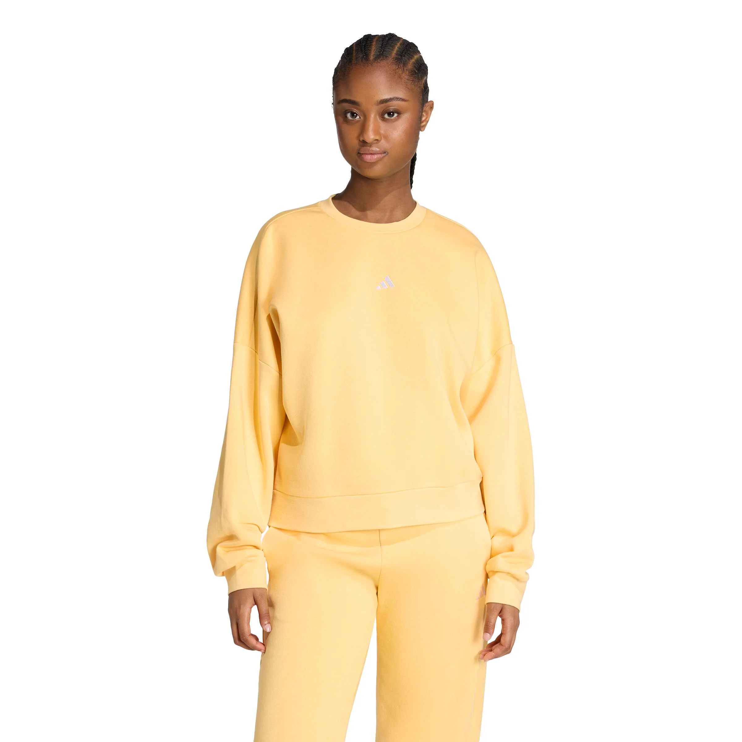 Φωτογραφία προϊόντος: Adidas Essentials Small Logo Feelcozy Sweatshirt KC5278 Κίτρινο
