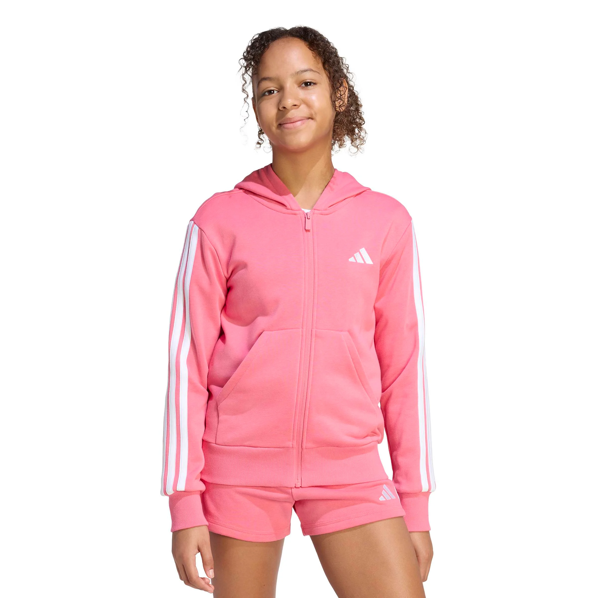 Φωτογραφία προϊόντος: Adidas Essentials Full Zip Hoodie KC8736 Ροζ