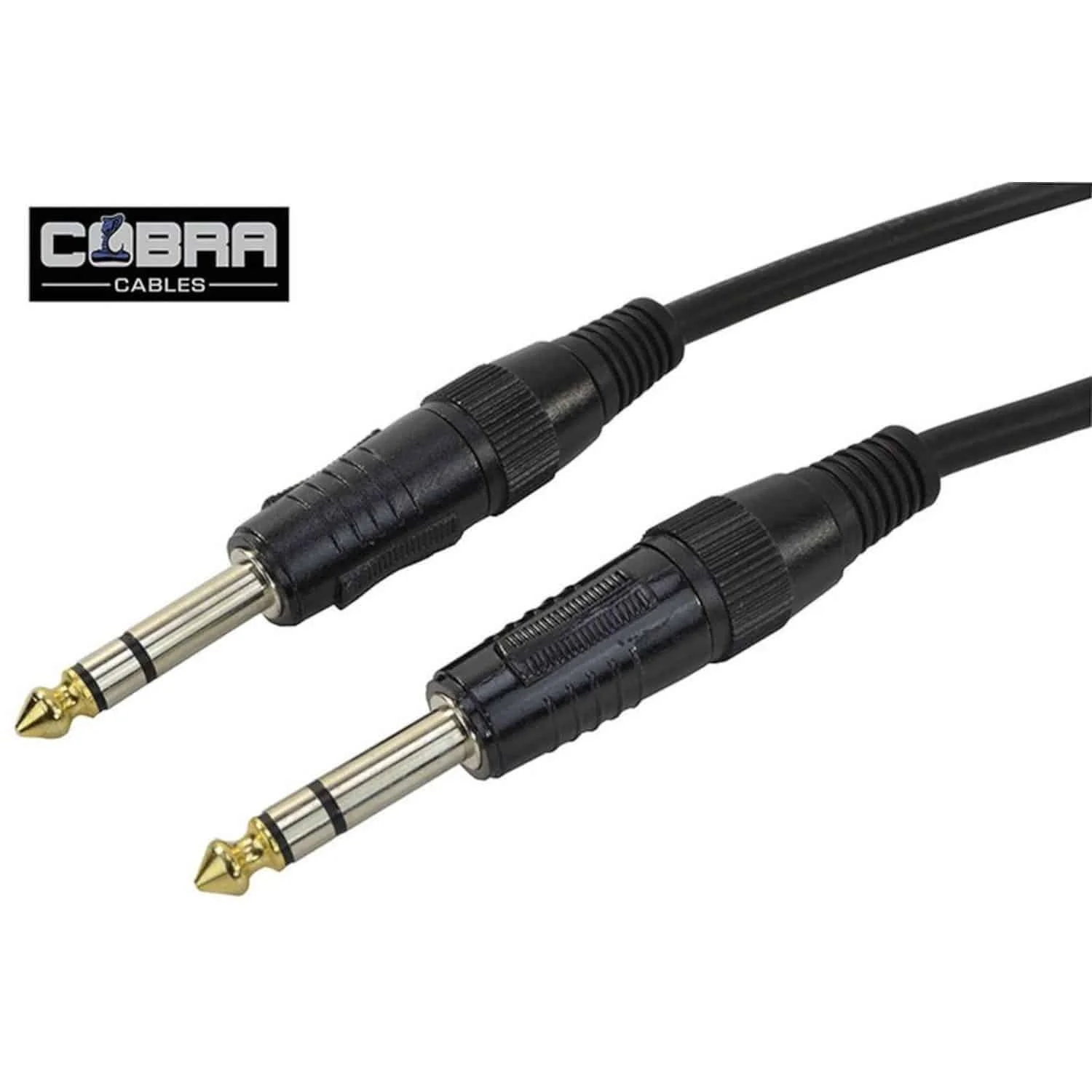 Φωτογραφία προϊόντος: Cobra Pro 6.3mm Stereo Jack Male / Male cable | 1 m (CL010-01)