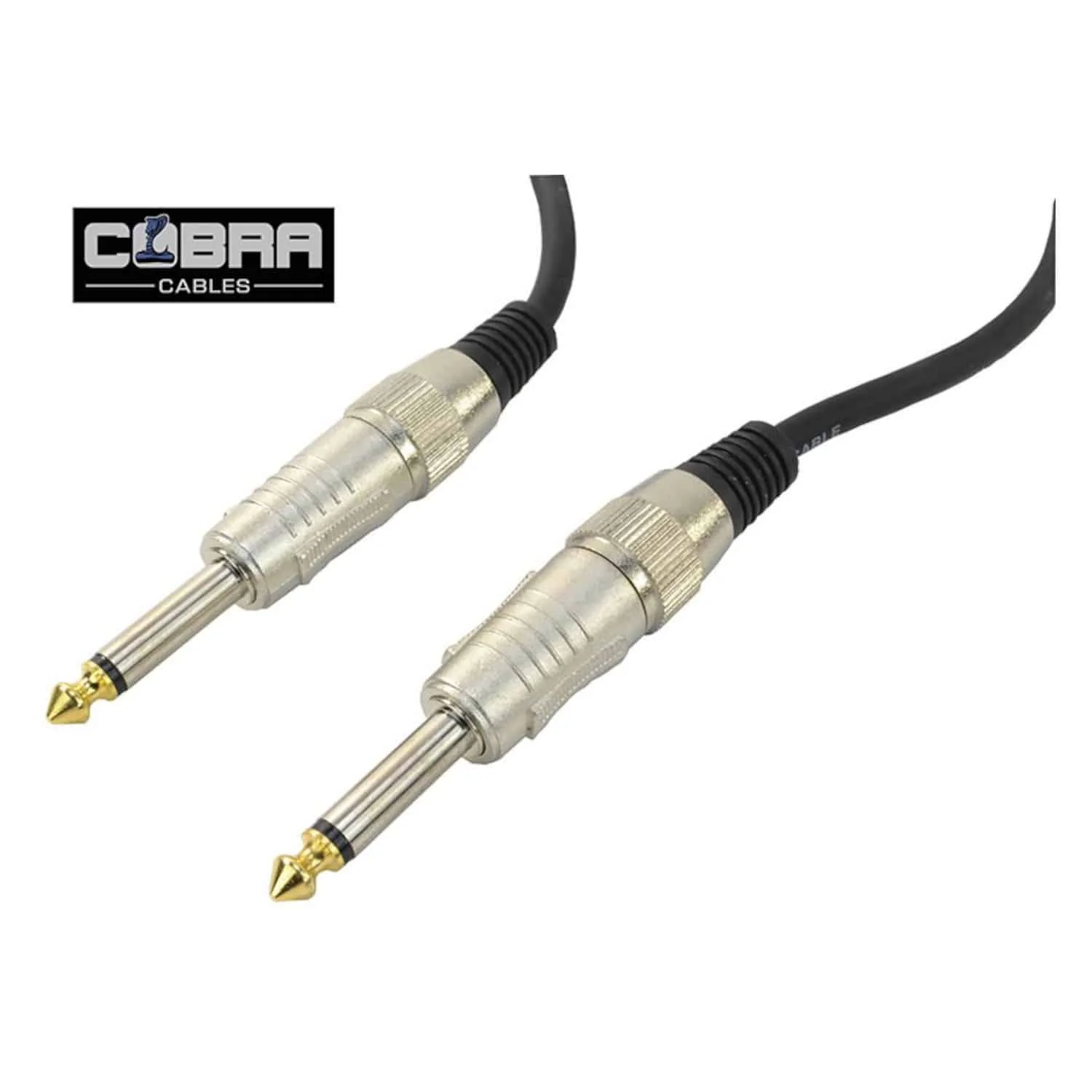 Φωτογραφία προϊόντος: Cobra Pro 6.3mm Mono Jack Male / Male cable | 10 m (CL070-10)