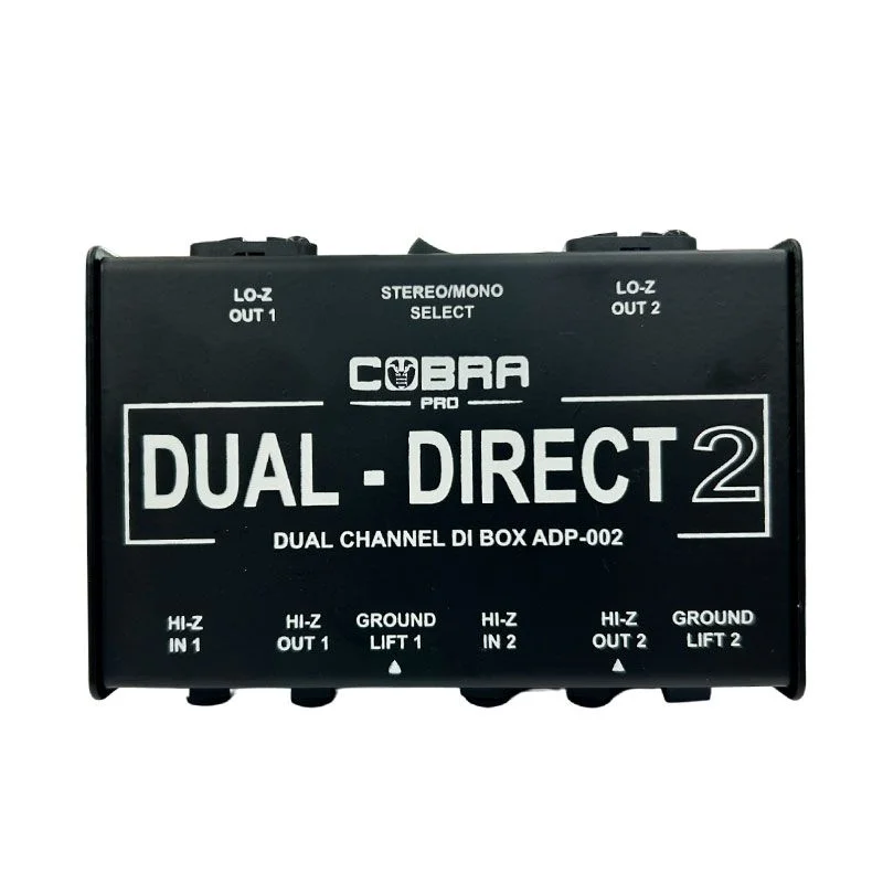 Φωτογραφία προϊόντος: Cobra Pro ADP-002 stereo passive DI box (ADP-002)