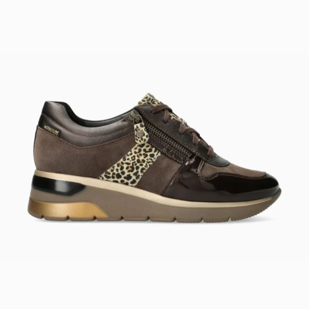 Φωτογραφία προϊόντος: Mephisto Sneakers Γυναικείο δέρμα/δέρμα Nubuck Καφέ MEP/ELISIA BRONZE