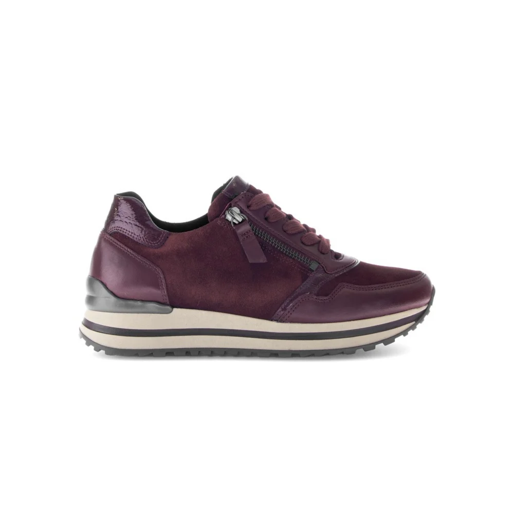 Φωτογραφία προϊόντος: Gabor Sneakers Γυναικείο δέρμα/δέρμα Nubuck Μπορντώ GAB/76528 38-MERLOT