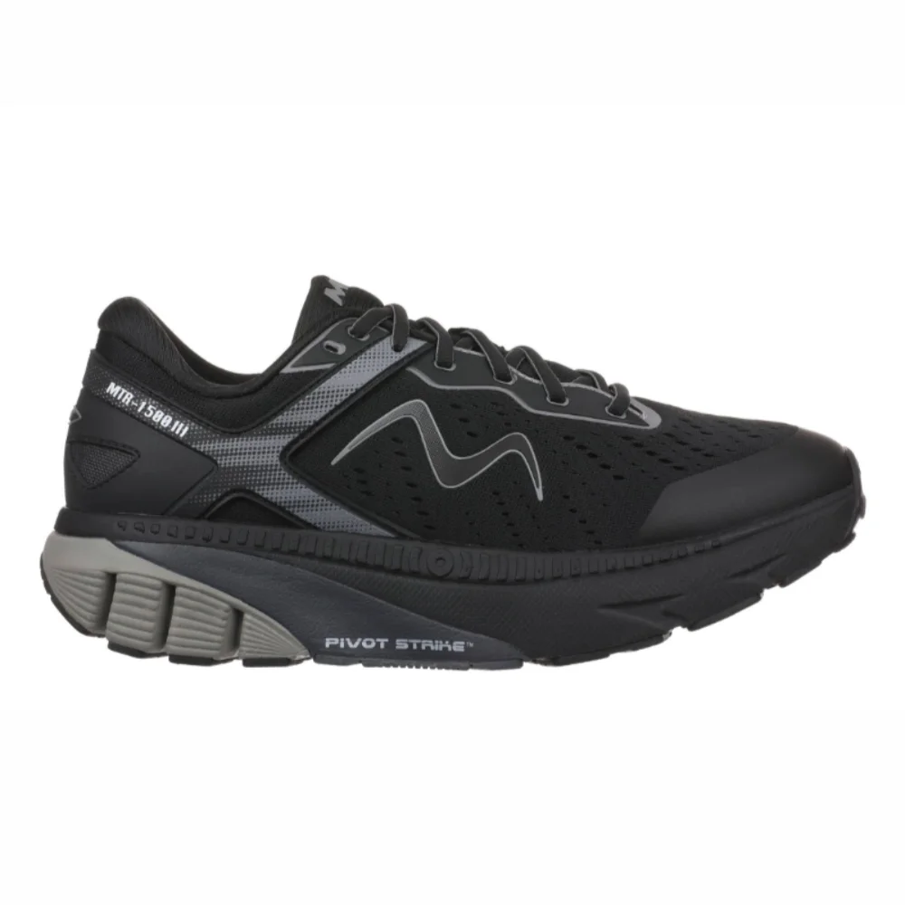 Φωτογραφία προϊόντος: MBT Sneakers Ανδρικό ύφασμα Μαύρο MBT/703602 BLACK/BLACK