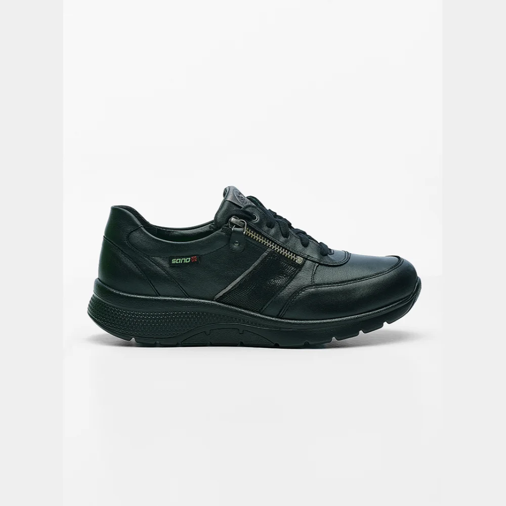 Φωτογραφία προϊόντος: MEPHISTO SANO Mephisto/Sano Sneakers Γυναικείο δέρμα/δέρμα Nubuck Μαύρο SAN/IZAE W/BLACK