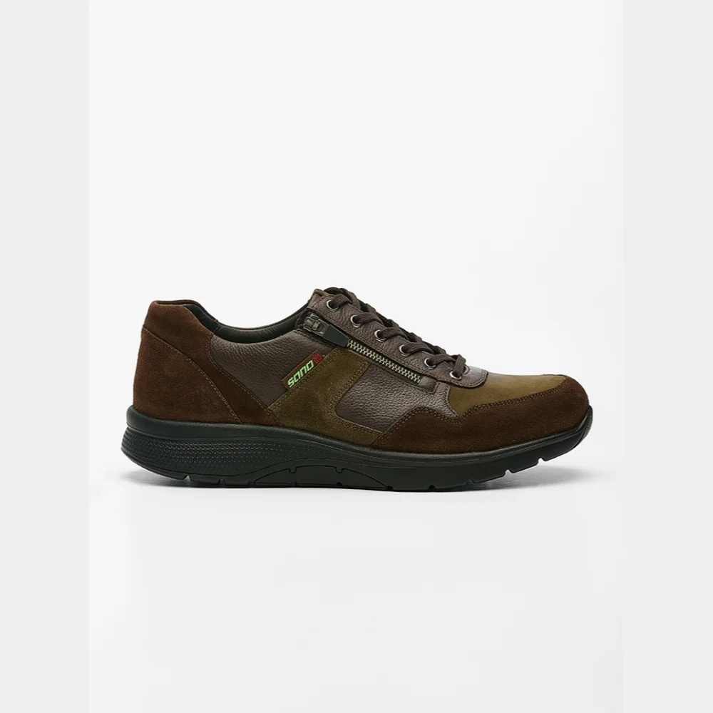 Φωτογραφία προϊόντος: MEPHISTO SANO Mephisto/Sano Sneakers Ανδρικό δέρμα/δέρμα Nubuck Καφέ SAN/AMORY CHESTNUT