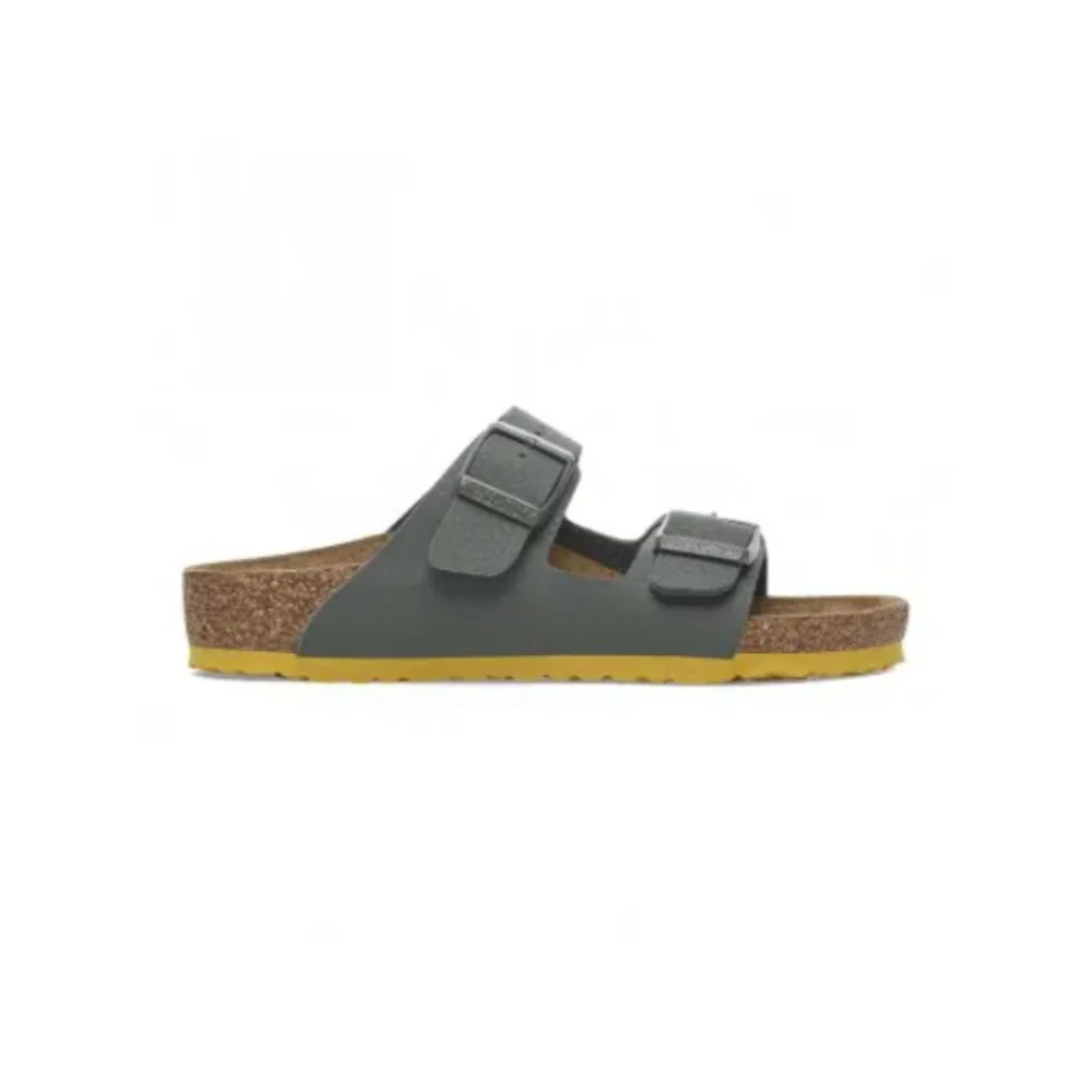 Φωτογραφία προϊόντος: Birkenstock Πέδιλα Παιδικό Birko-Flor(ανθεκτικό υλικό της Birkenstock-επιτρέπει την επαφή με το νερό) Πράσινο BIR/ARIZONA KIDS 1029447 THYME
