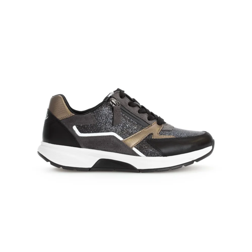 Φωτογραφία προϊόντος: Gabor Sneakers Γυναικείο δέρμα/δέρμα Nubuck Ασημί GAB/76878 89-ANTHRAZIT