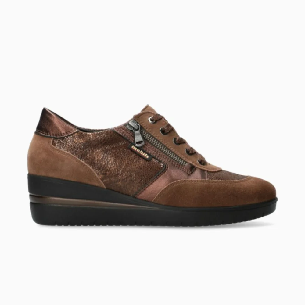 Φωτογραφία προϊόντος: Mephisto Sneakers Γυναικείο δέρμα Nubuck Καφέ MEP/PATRIZIA CINNAMON