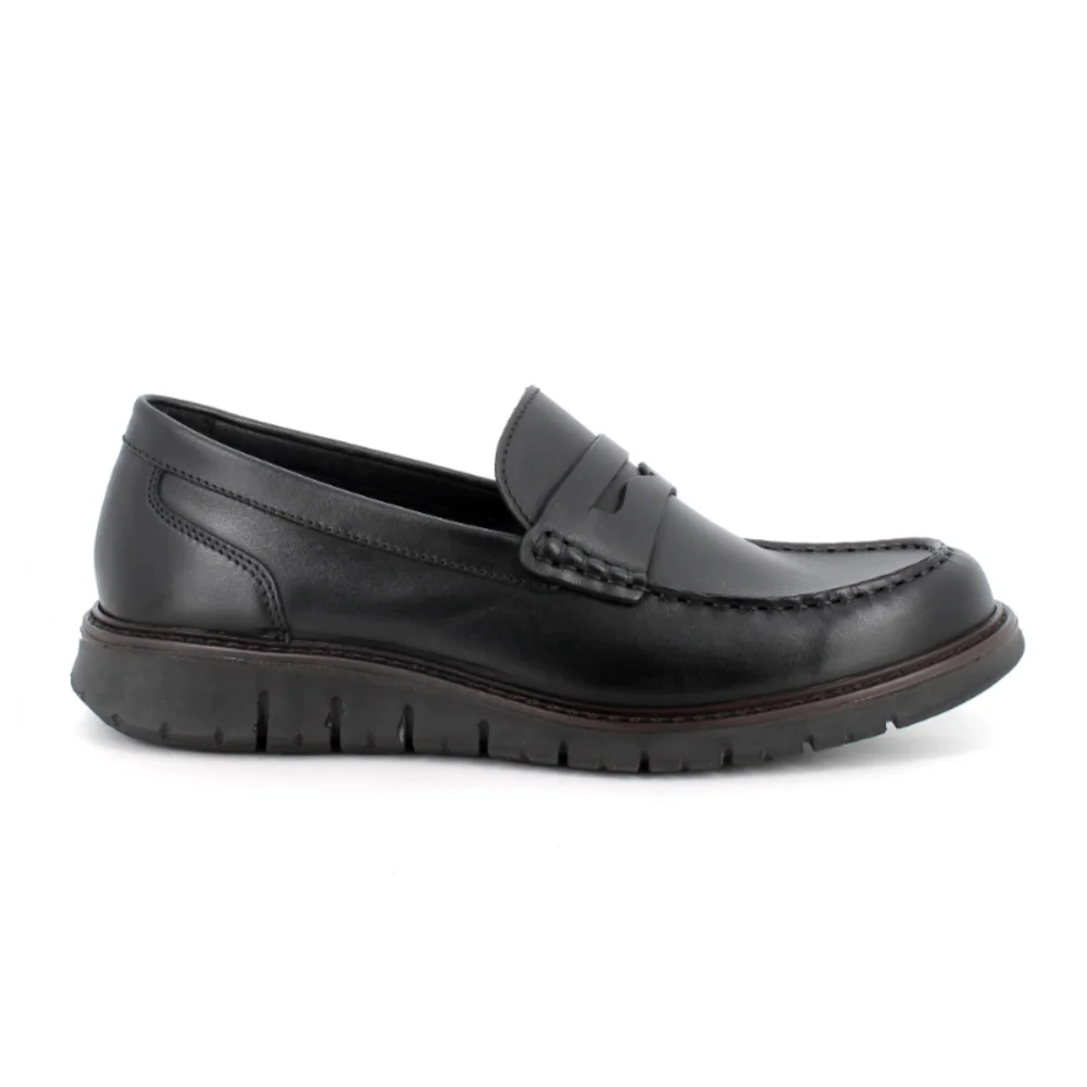 Φωτογραφία προϊόντος: Imac Μοκασίνια-Loafers Ανδρικό δέρμα Μαύρο IMA/850970 NERO