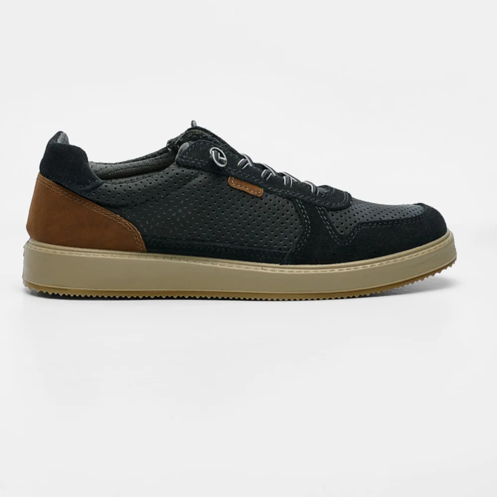 Φωτογραφία προϊόντος: Imac Sneakers Ανδρικό δέρμα Nubuck Καφέ IMA/102750 BLUE