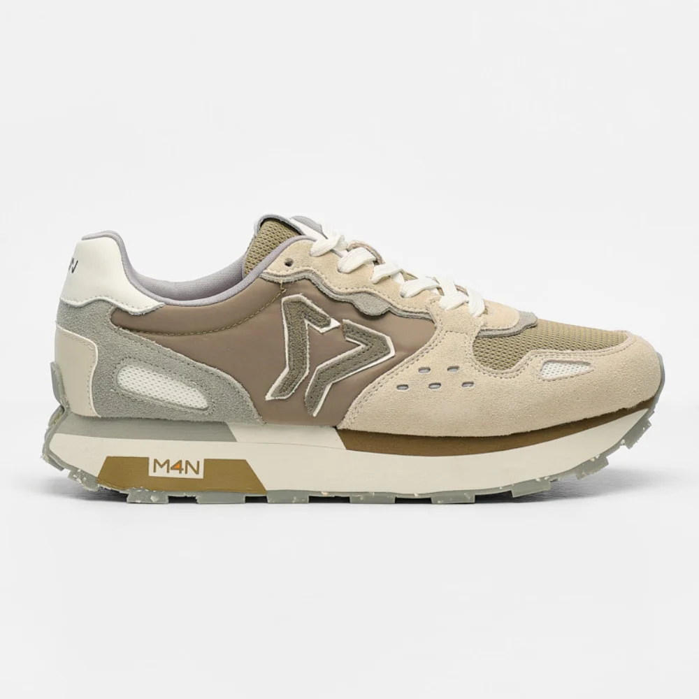 Φωτογραφία προϊόντος: Comart Sneakers Ανδρικό ύφασμα/δέρμα Μπεζ M4N/916045 OFF WHITE