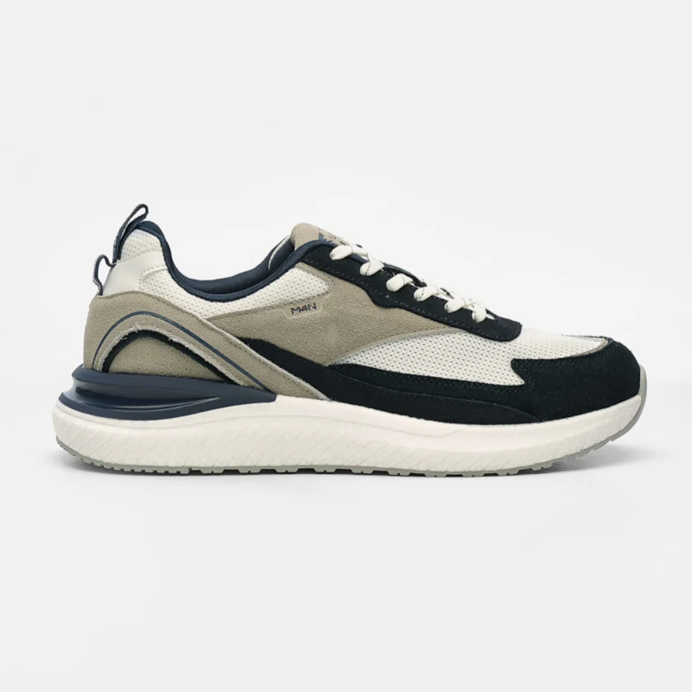 Φωτογραφία προϊόντος: Comart Sneakers Ανδρικό ύφασμα/δέρμα Άσπρο M4N/6049 BIANCO