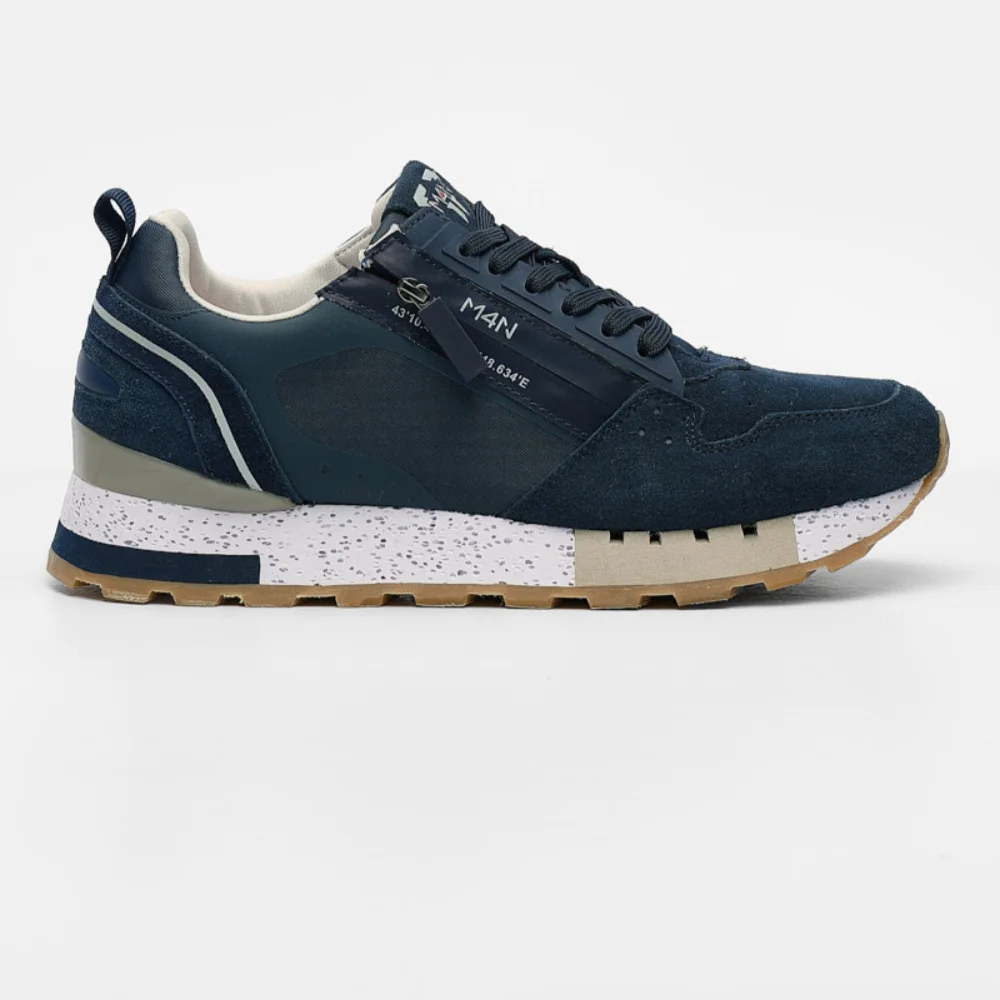 Φωτογραφία προϊόντος: Comart Sneakers Ανδρικό ύφασμα/δέρμα Μπλέ M4N/6042 BLUE