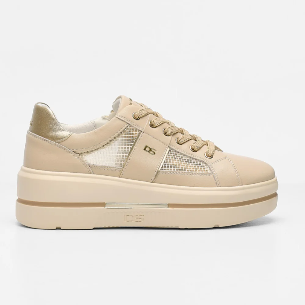 Φωτογραφία προϊόντος: Donna Serena Sneakers Γυναικείο Δέρμα/Άλλα Υλικά Μπεζ DSE/185974 NUDE