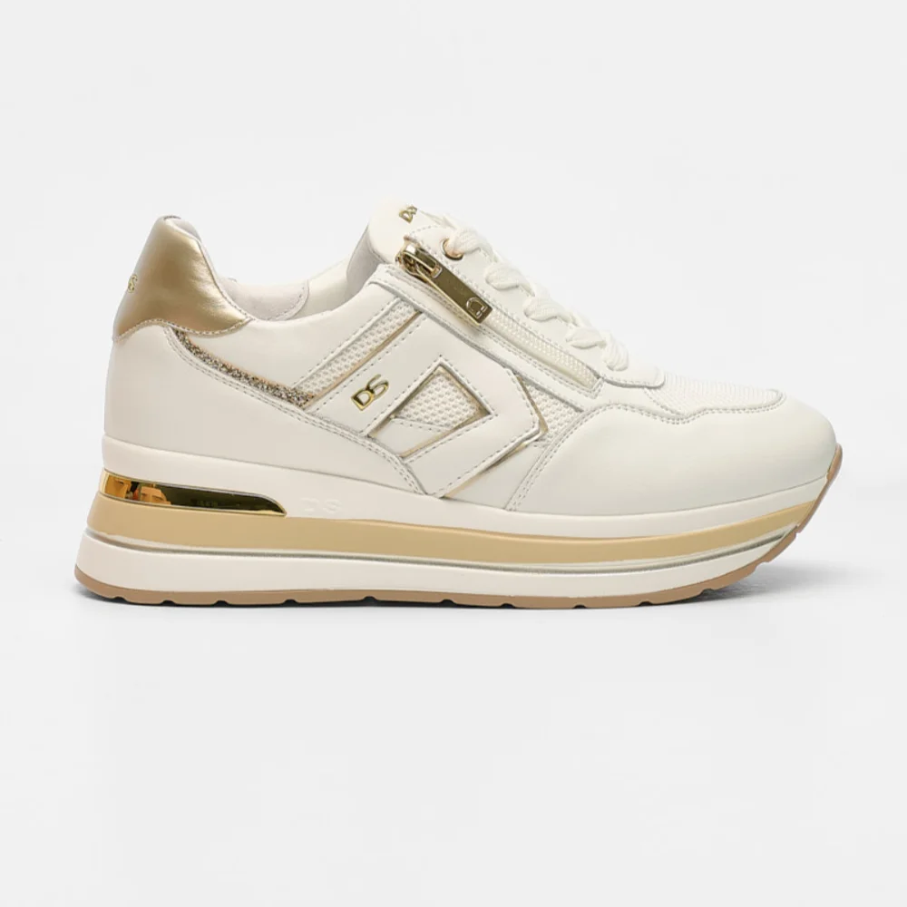 Φωτογραφία προϊόντος: Donna Serena Sneakers Γυναικείο δέρμα/ύφασμα Άσπρο DSE/346082 BIANCO