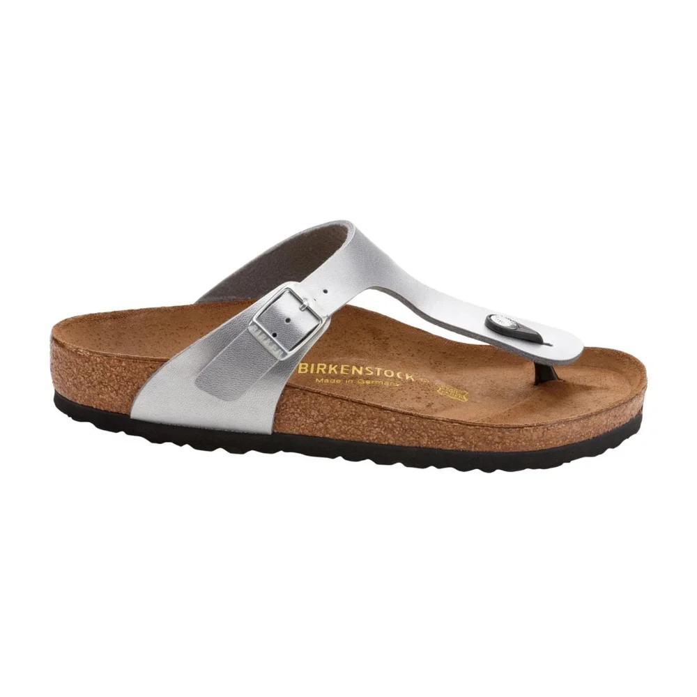 Φωτογραφία προϊόντος: Birkenstock Σαγιονάρες Παιδικό Birko-Flor(ανθεκτικό υλικό της Birkenstock-επιτρέπει την επαφή με το νερό) Γκρί BIR/GIZEH KIDS 846153 SILBER