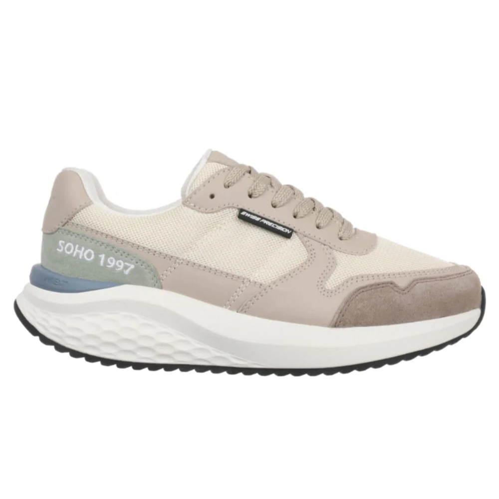 Φωτογραφία προϊόντος: MBT Sneakers Ανδρικό δέρμα/ύφασμα Μπεζ MBT/703700 BEIGE