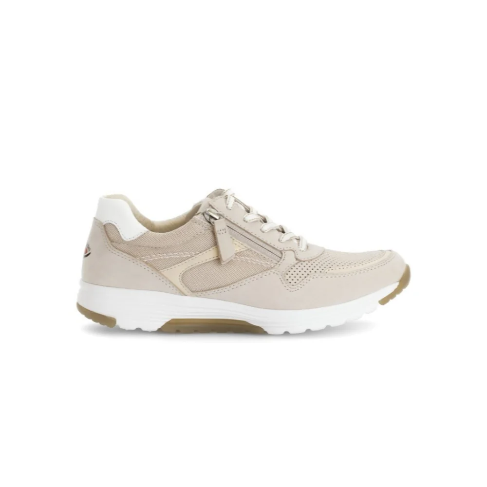 Φωτογραφία προϊόντος: Gabor Sneakers Γυναικείο δέρμα/ύφασμα Μπεζ GAB/86978 31-PUDER/WEISS