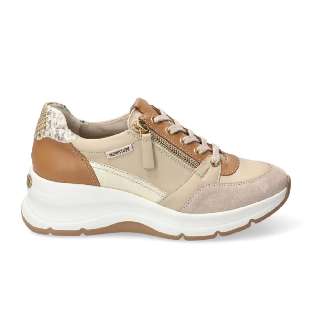 Φωτογραφία προϊόντος: Mephisto Sneakers Γυναικείο δέρμα Καφέ MEP/HANOUK L/SAND