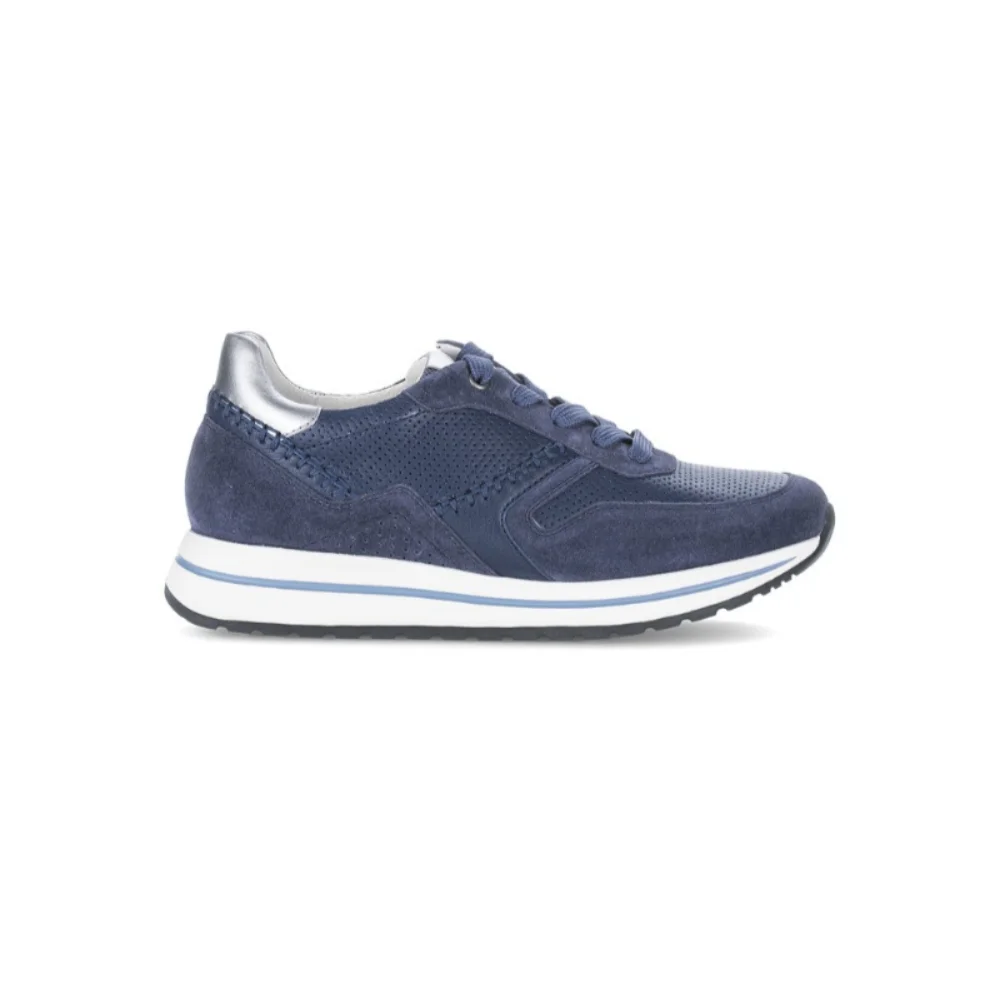 Φωτογραφία προϊόντος: Gabor Sneakers Γυναικείο Δέρμα Nubuck/Άλλα Υλικά Μπλέ GAB/86336 46-MARINE