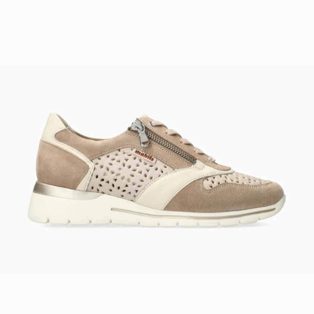 Φωτογραφία προϊόντος: Mephisto Sneakers Γυναικείο δέρμα/δέρμα Nubuck Μπεζ MEP/EREEN PERF SAND