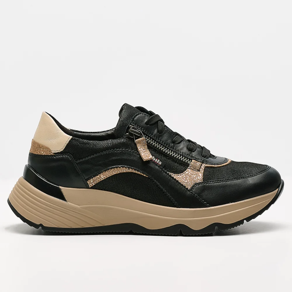 Φωτογραφία προϊόντος: Mephisto Sneakers Γυναικείο δέρμα Μαύρο MEP/LAONIE BLACK