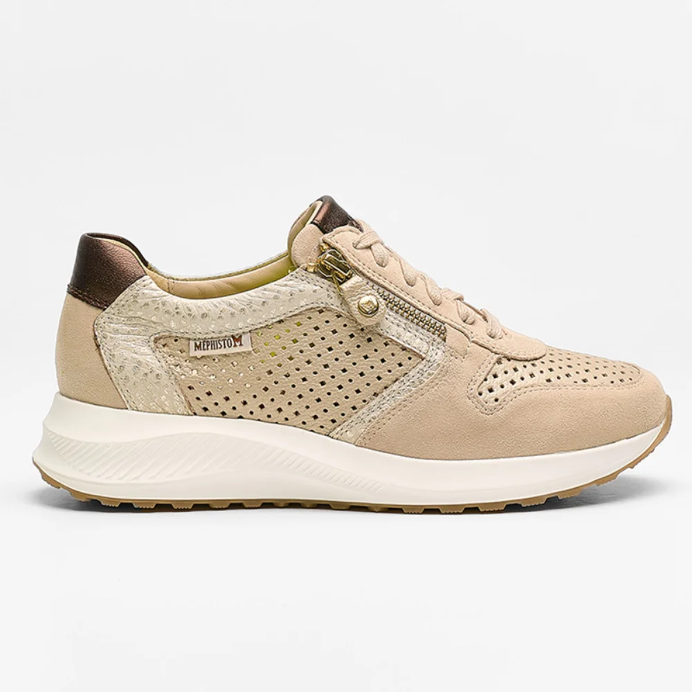 Φωτογραφία προϊόντος: Mephisto Sneakers Γυναικείο δέρμα Μπεζ MEP/KIM PERF BEIGE